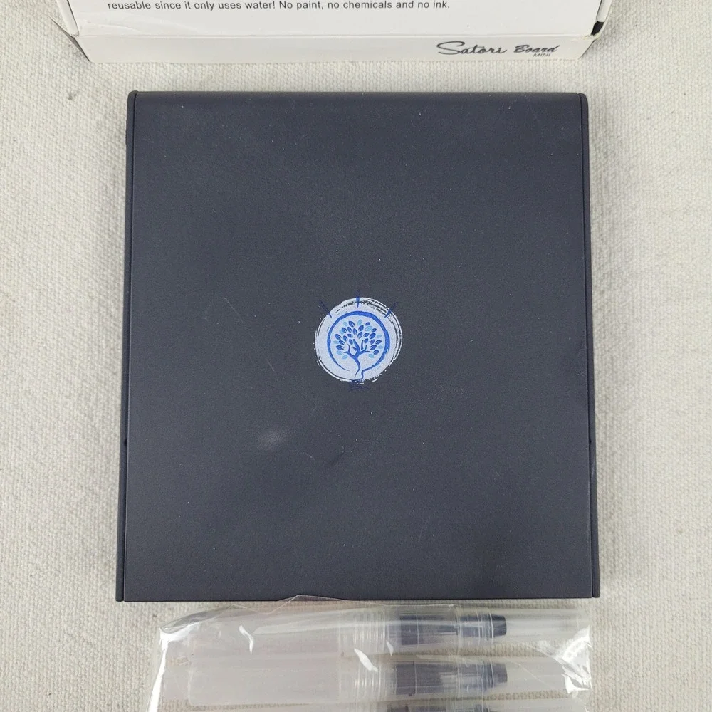 Satori Board Mini Water Painting‎ Zen Art Set Meditation Mindfulness Black
